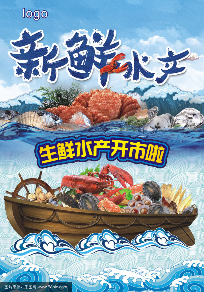 新鮮水產海產品開市了 品味海洋的饋贈，開啟舌尖上的盛宴